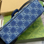 Gucci GG Marmont Small Shoulder Bag 443497 Blue